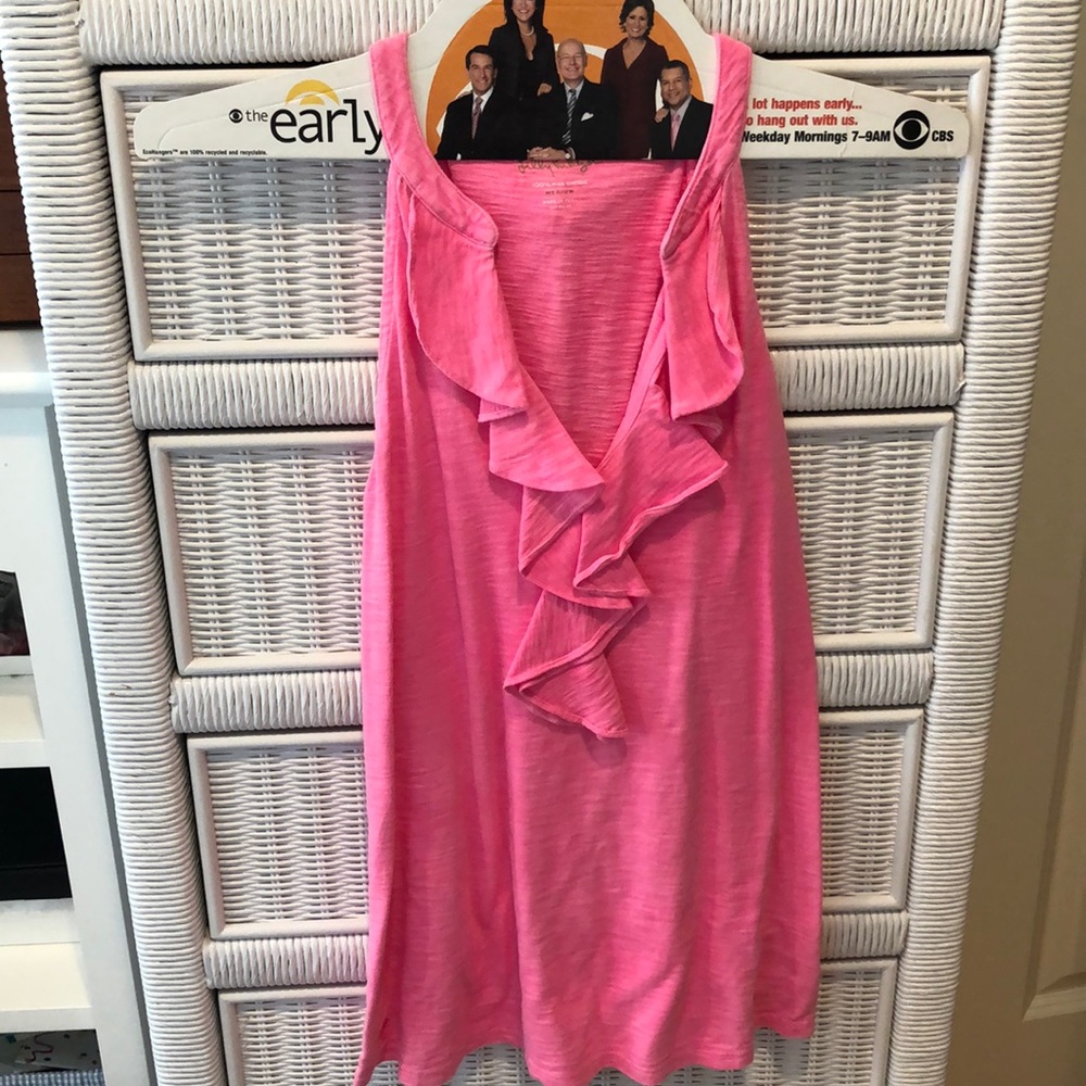 Pink tank top